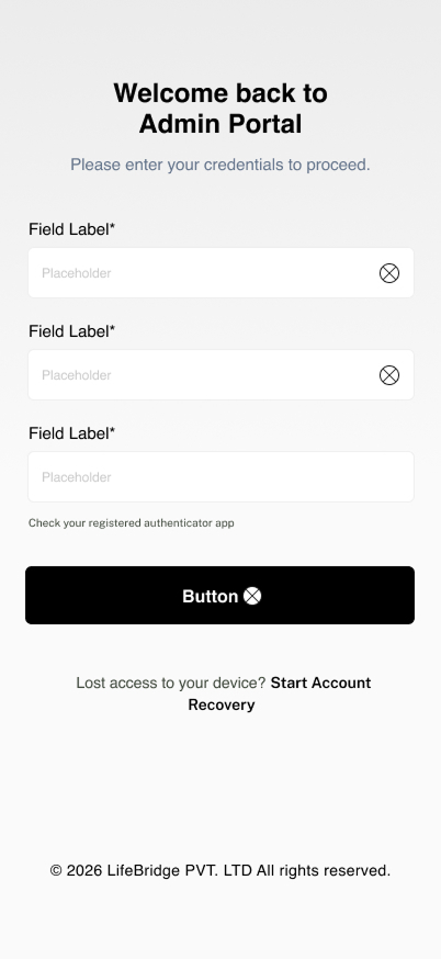 Admin Caregiver Profile Wireframe